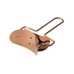 Cortador Giratorio de Massa 15X9X2,7cm - Aço Inox Rose Gold