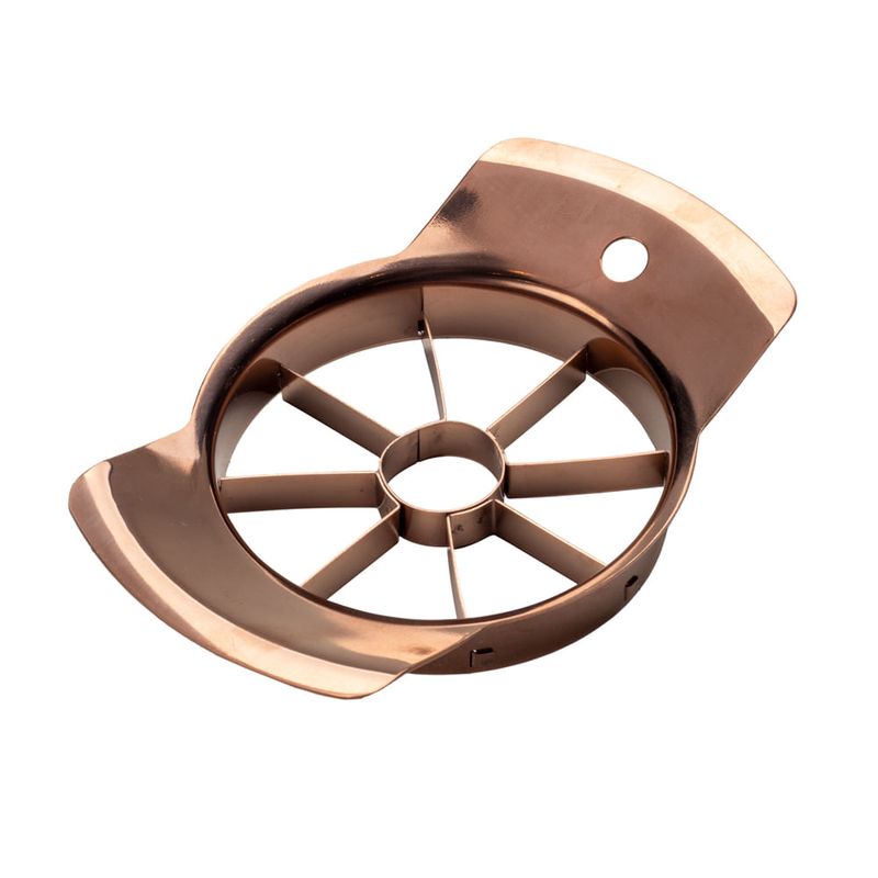 Fatiador de Maça 15,5X10,3X5cm - Aço Inox Rose Gold