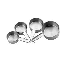 Conjunto de Xícaras Medidoras - Aço Inox - 4 Un