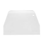 Espátula Raspadora Branco 19,5X12,8cm - Plástico