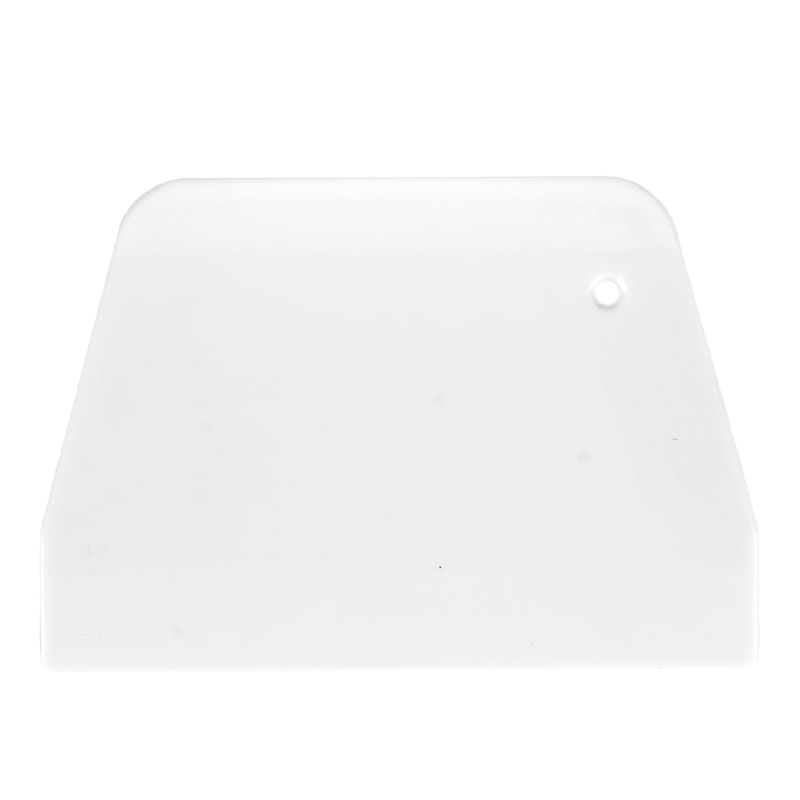 Espátula Raspadora Branco 15,5X10,7cm - Plástico
