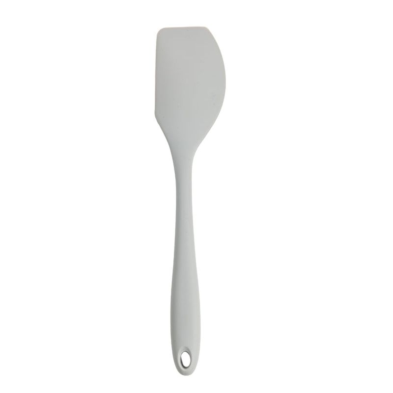 Espátula Silicone 29cm Curva Cinza