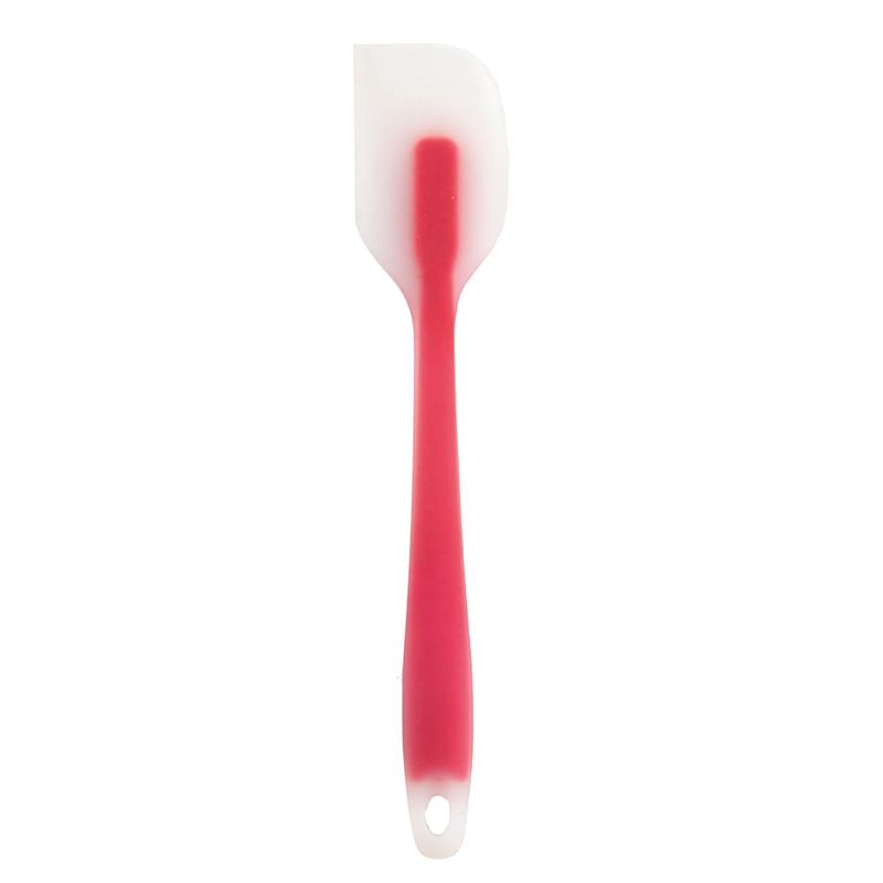 Espátula Silicone 27cm Raspadora Rosa
