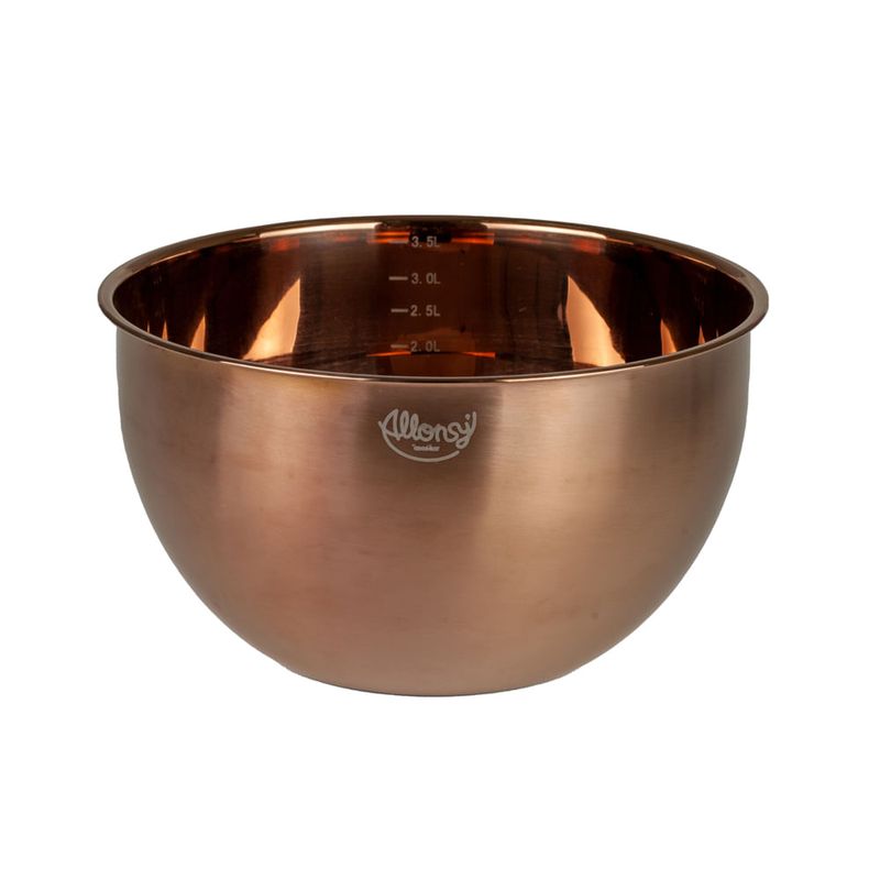 Bowl Multiuso 3,5L - Rose Gold Aço Inox