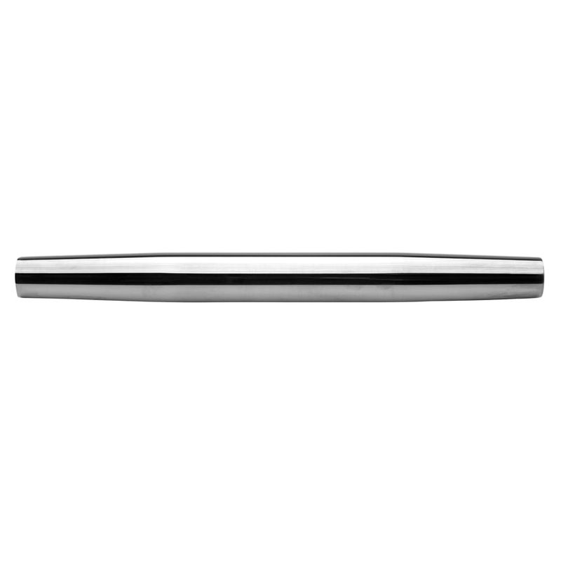 Rolo para Massa 33cm - Aço Inox Prata