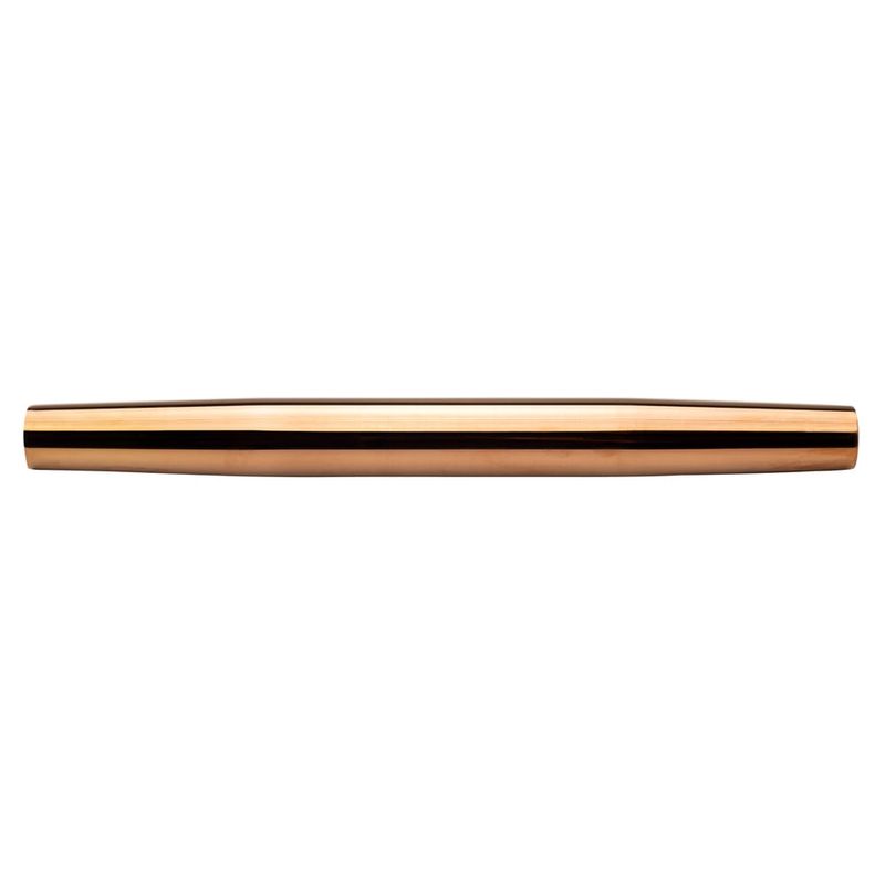 Rolo para Massa 33cm - Aço Inox Rose Gold