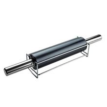 Rolo para Massa com Suporte Aço Inox 6X47X6cm