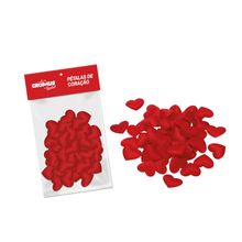 Confete Pétala Coração Romântica - 15G