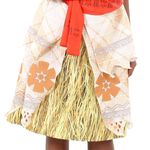 Fantasia Moana Infantil Luxo Original com Colar - Disney P