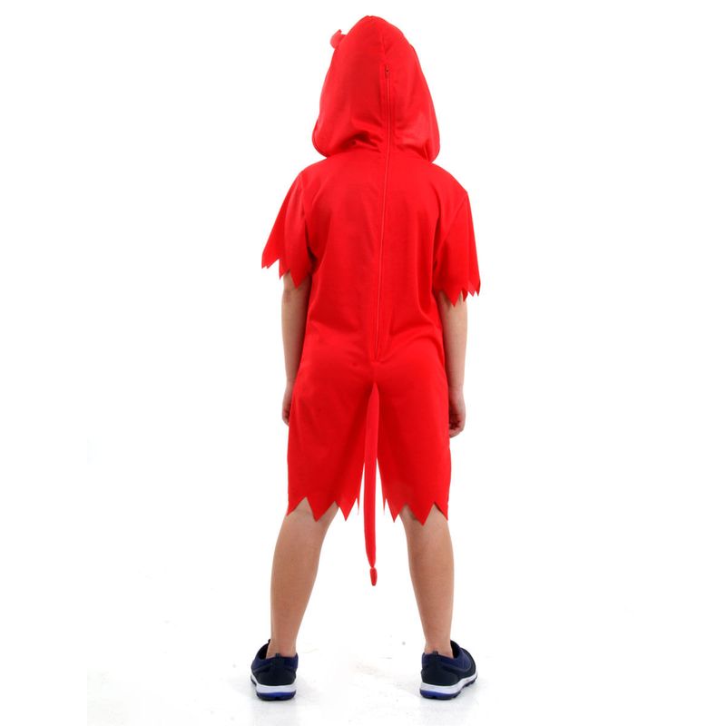 Fantasia Diabinho Infantil Curto - Halloween M