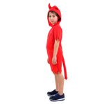 Fantasia Diabinho Infantil Curto - Halloween M