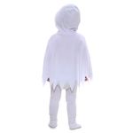 Fantasia Poncho Fantasma Bebê com Capuz - Halloween P