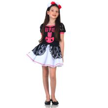 Fantasia Esqueleto Infantil Super Pop - Halloween