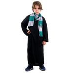 Fantasia Draco Malfoy Sonserina Infantil - Harry Potter P