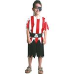 Fantasia Pirata Masculino Infantil - Carnaval P
