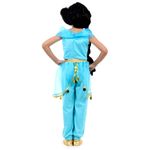 Fantasia Jasmine Infantil Luxo Original - Aladdin - Disney Princesas G