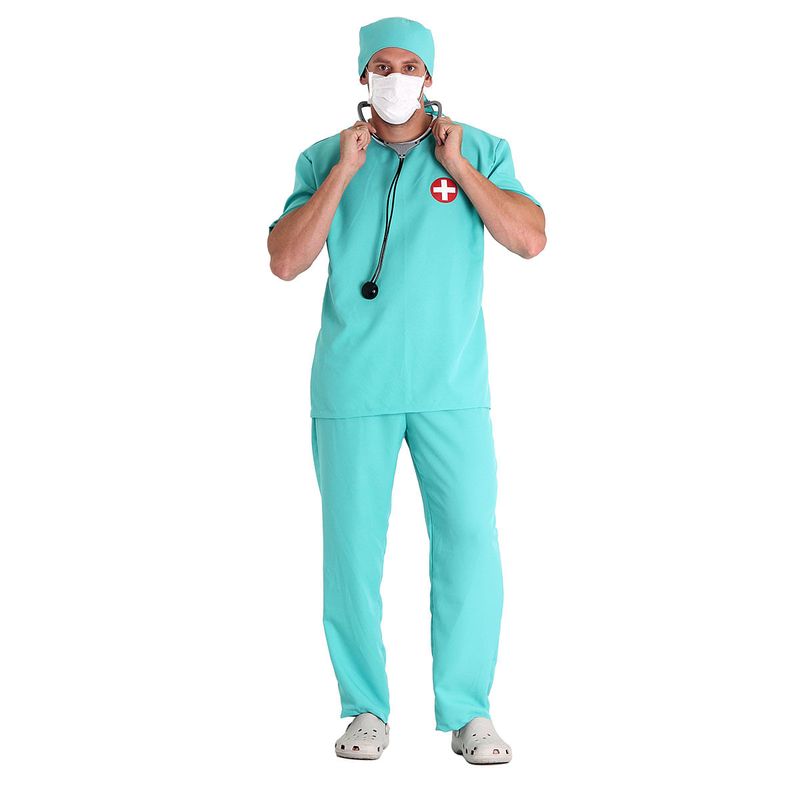 Fantasia Médico Adulto - Carnaval G