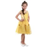 Fantasia Bela Infantil Luxo Original - Disney Princesas G