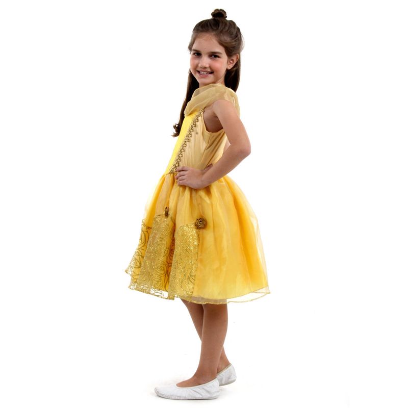 Fantasia Bela Infantil Luxo Original - Disney Princesas G