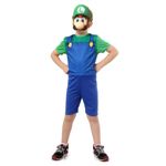 Fantasia Luigi Infantil - Super Pop - Super Mario World - Original  G