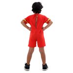Fantasia Flash Curto Infantil - Liga da Justiça - Original  P