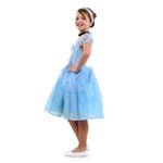 Fantasia Cinderela Infantil Luxo Original com Tiara - Disney Princesas G