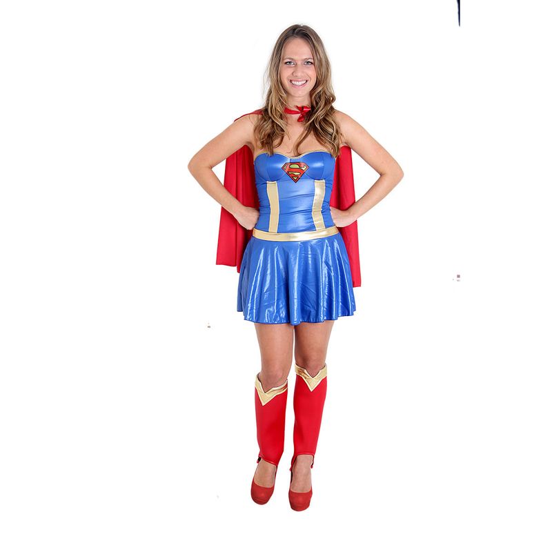Fantasia Super Mulher Teen - Original  P