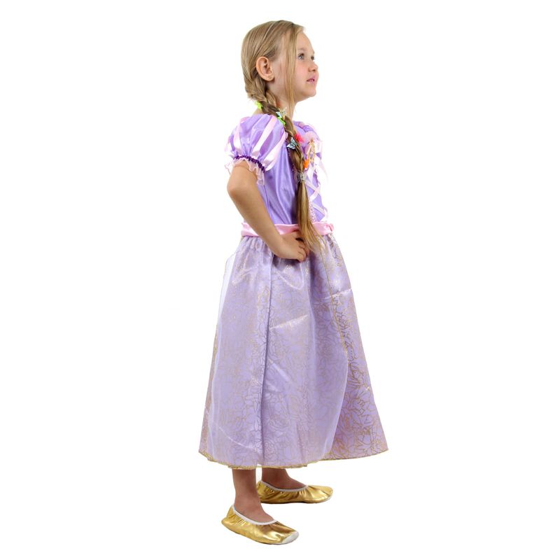 Fantasia Rapunzel Infantil Luxo Original - Disney Princesas P