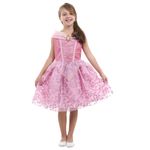 Fantasia Aurora Infantil Luxo Original - Bela Adormecida - Disney Princesas G