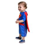 Fantasia Super Homem Bebê - Liga da Justiça - Original  P