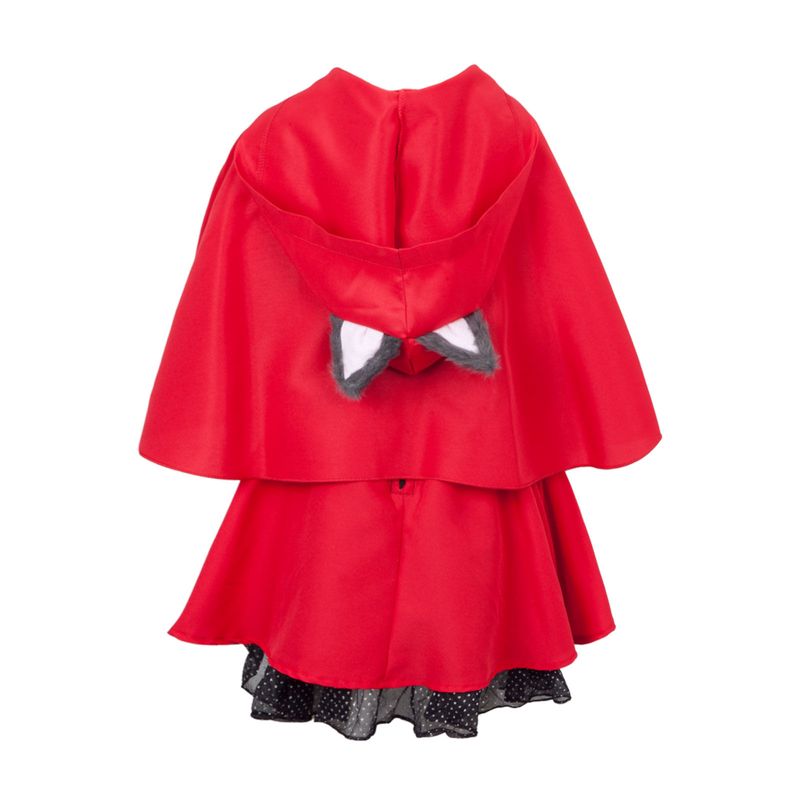 Fantasia Chapeuzinho Vermelho Infantil Luxo - Era uma vez G