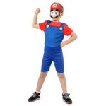 Fantasia Mario Bros Infantil - Super Pop - Super Mario World - Original  G