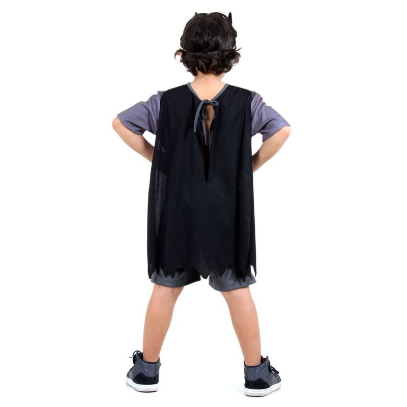 Fantasia Batman Curto Infantil - Liga da Justiça - Original  G