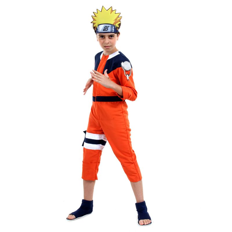Fantasia Naruto Infantil Luxo - Original G