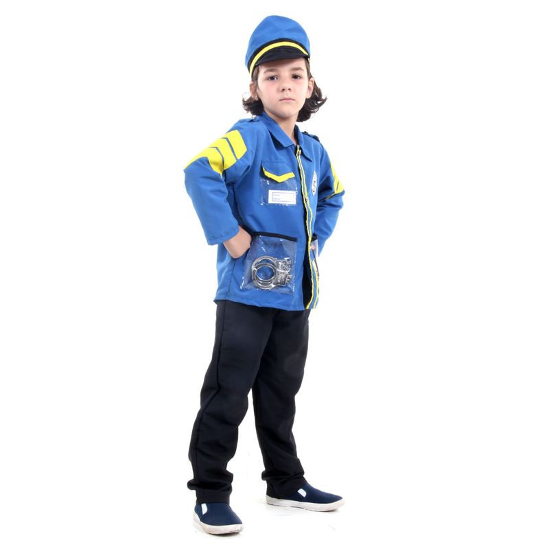 Fantasia Policial Infantil - Profissões - Sula