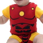 Fantasia Body Macaquinho Homem de Ferro Bebê - Marvel  G