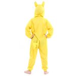 Fantasia Macacão Amarelo Pikachu  P