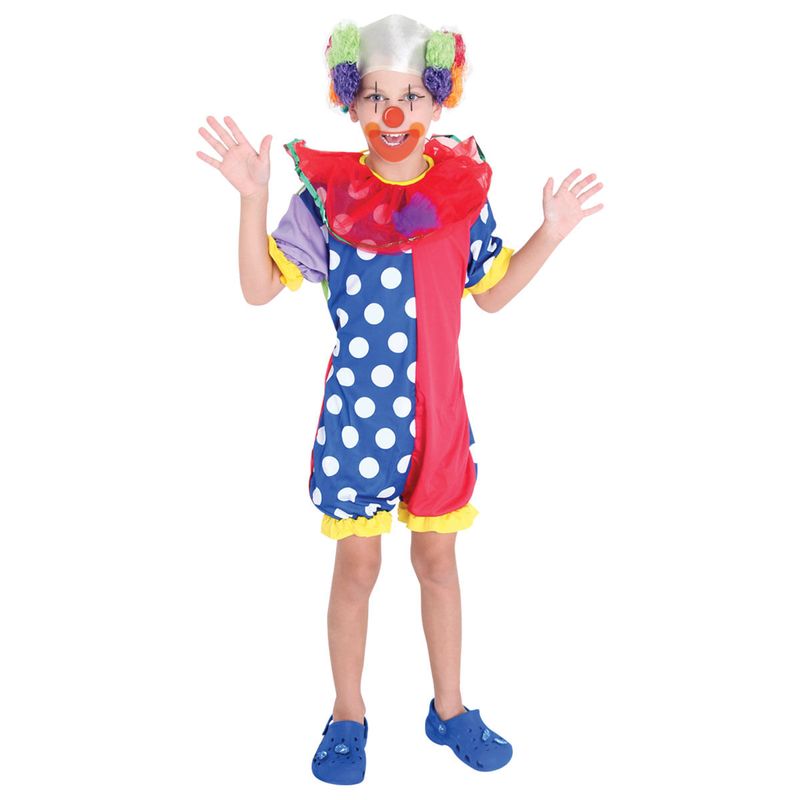 Fantasia Palhaço Infantil - Carnaval M