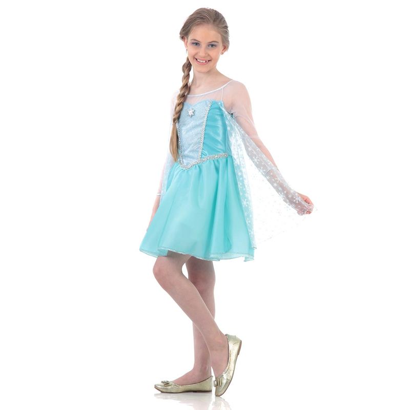 Fantasia Elsa Frozen Vestido Infantil Luxo - Disney P - Magazine 25 de  Março Festas