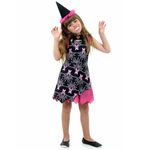 Fantasia Bruxa Vampira Infantil - Halloween  GG