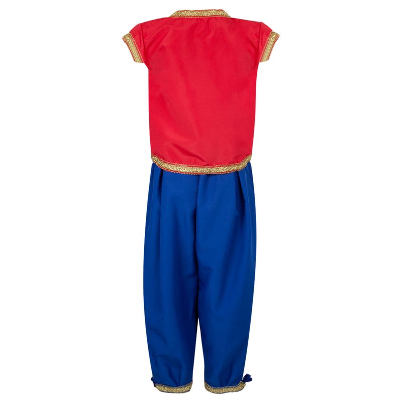 Fantasia Aladin Luxo Infantil - Carnaval  M