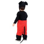 Fantasia Mickey Mouse Bebê com Touca - Disney P