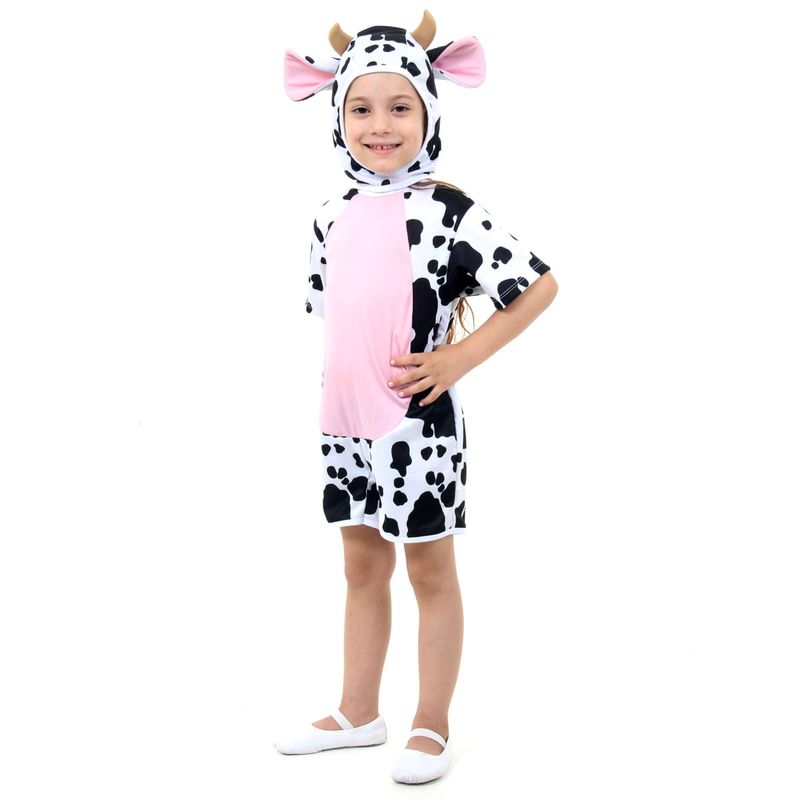 Fantasia Vaca Curta Infantil  G