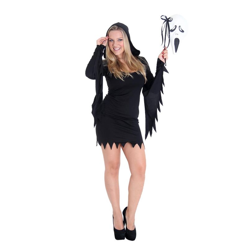 Fantasia Panico Feminino Adulto - Halloween PP