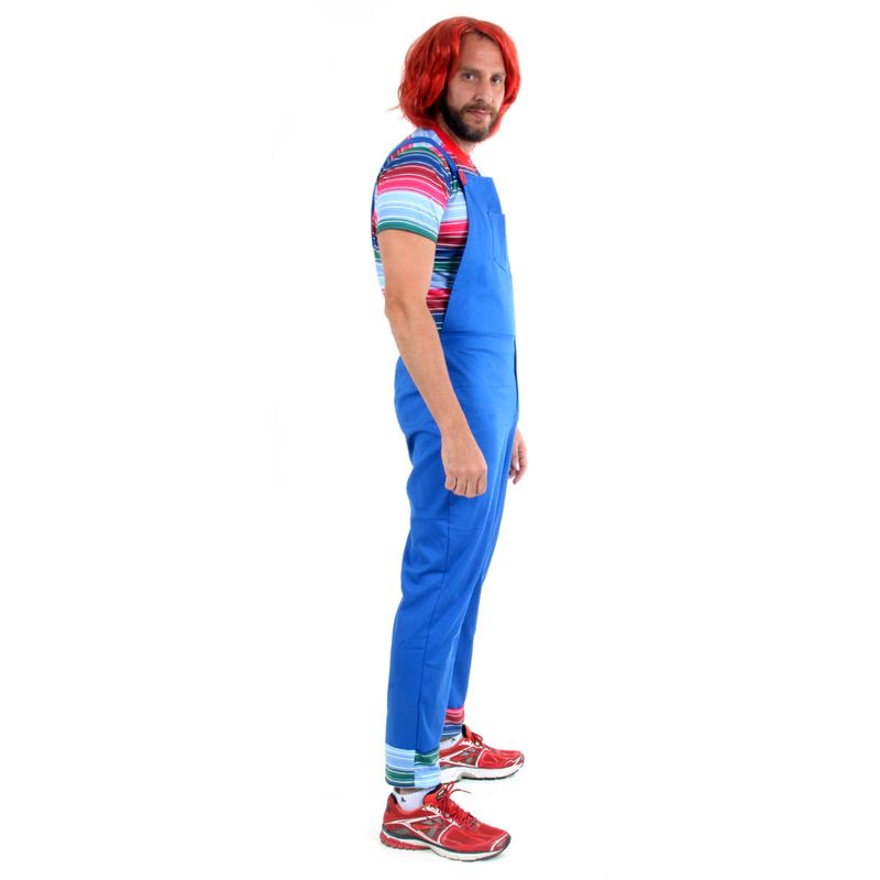 Fantasia Chucky Boneco Assassino Masculino Adulto - Halloween P