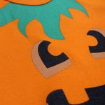 Body com Saia Bebê Abóbora - Halloween GG