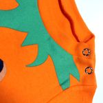 Body com Saia Bebê Abóbora - Halloween GG