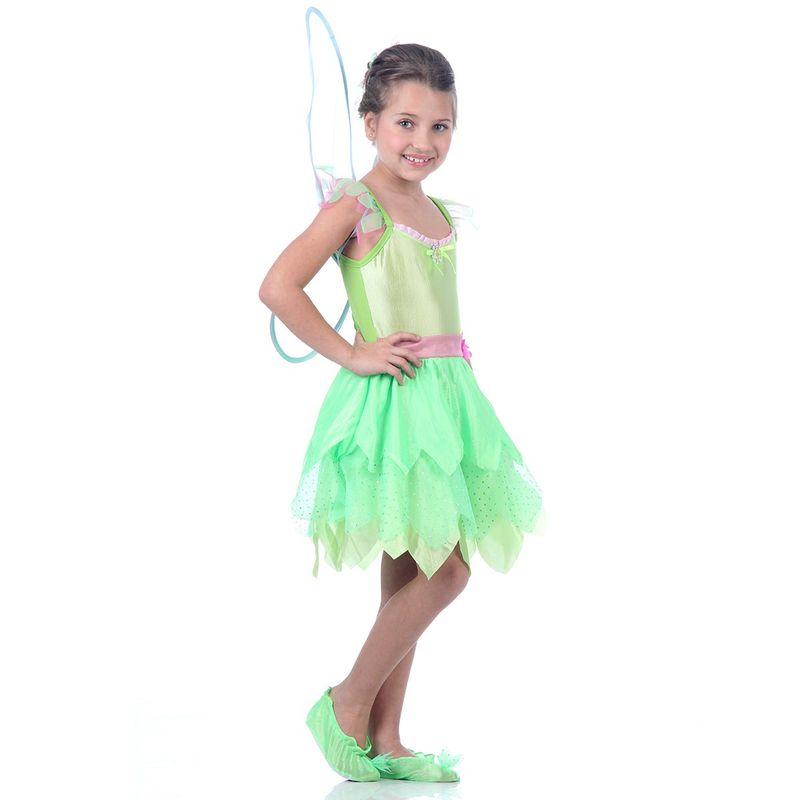 Fantasia Tinker Bell Sininho Infantil Luxo com Asas - Disney G