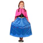 Fantasia Anna Infantil - Frozen - Disney - Original G