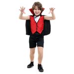 Fantasia Dracula Infantil Curto - Halloween P